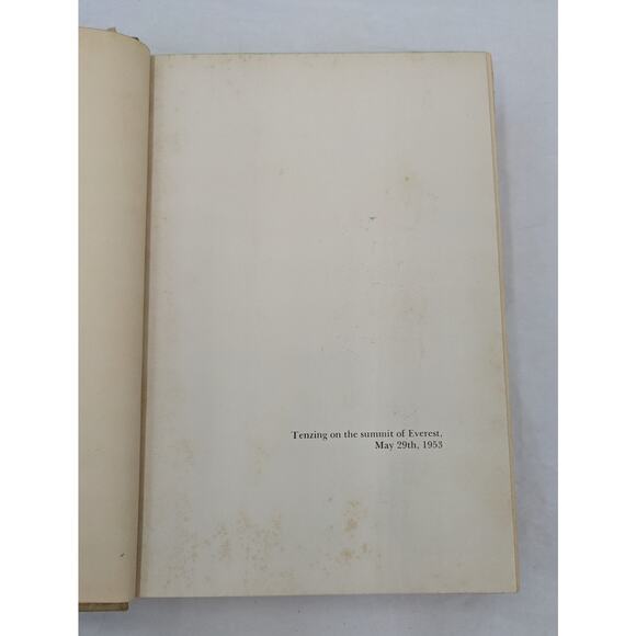 Conquest Of Everest By John Hunt Second Printing British Expedition Vintage 1954 - Picture 7 of 16
